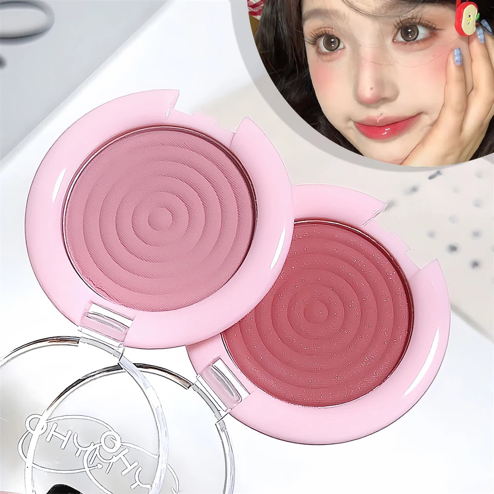 Whirlpool Blush Powder Palette Matte Low Saturation Rubber Grey Pink Expanding Color Buildable Brighten Highlight Natural Makeup - AliExpress 66