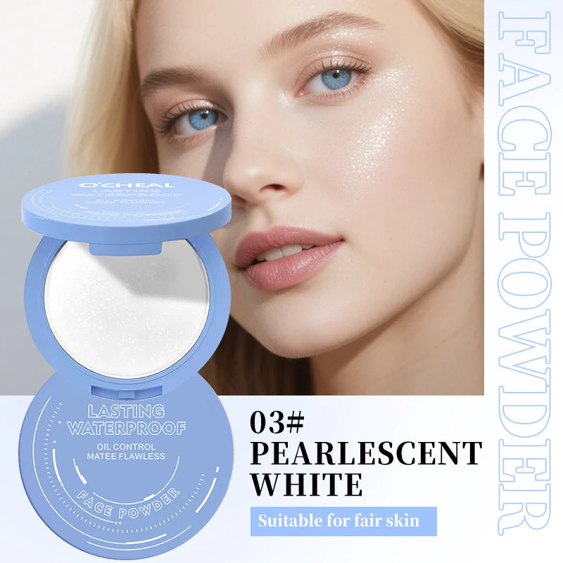 Concealer Setting Powder Compact Multi-Color Natural Drying Oil-Controlling Long-Lasting Waterproof Face Full Coverage Makeup - AliExpress 66