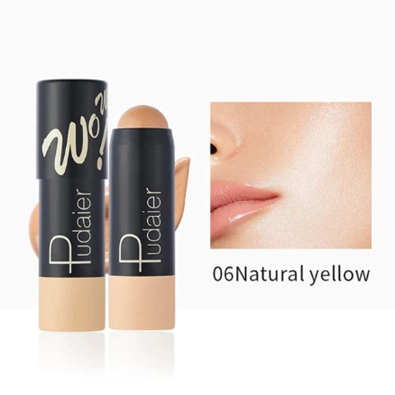 Full Coverage Lightweight Foundation Stick Contour Face Makeup Lasting Nude Foundation Base Hide Blemish Bronzer - AliExpress 66