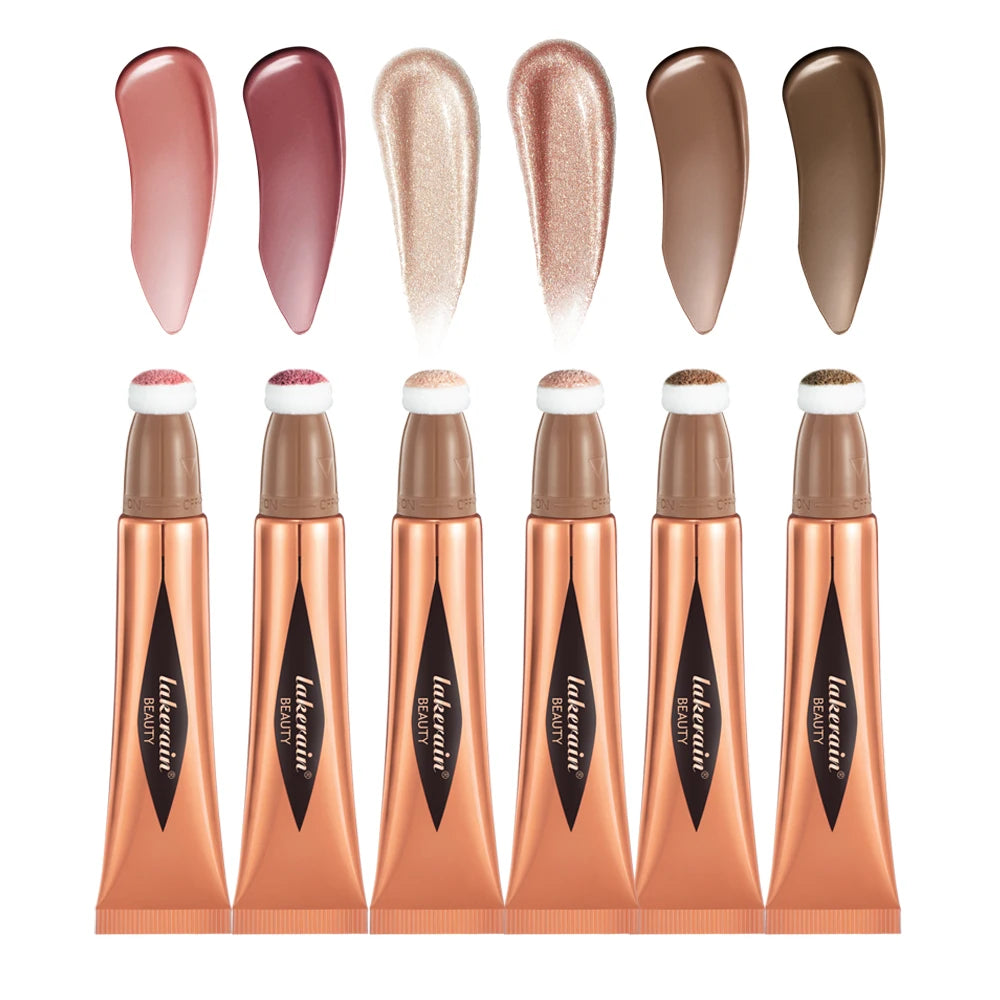 Multi-use Stick Bronzer Blusher Beauty Highlighter Blush Liquid Face Bronzer Natural Contouring Wand Stick Applicator Makeup - AliExpress 66