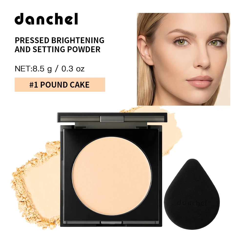 Pressed Brightening & Setting Powder 12h Oil Control Flawless Blurred Skin Brighten Lift Mild Formula Concealer Setting Powder - AliExpress 66