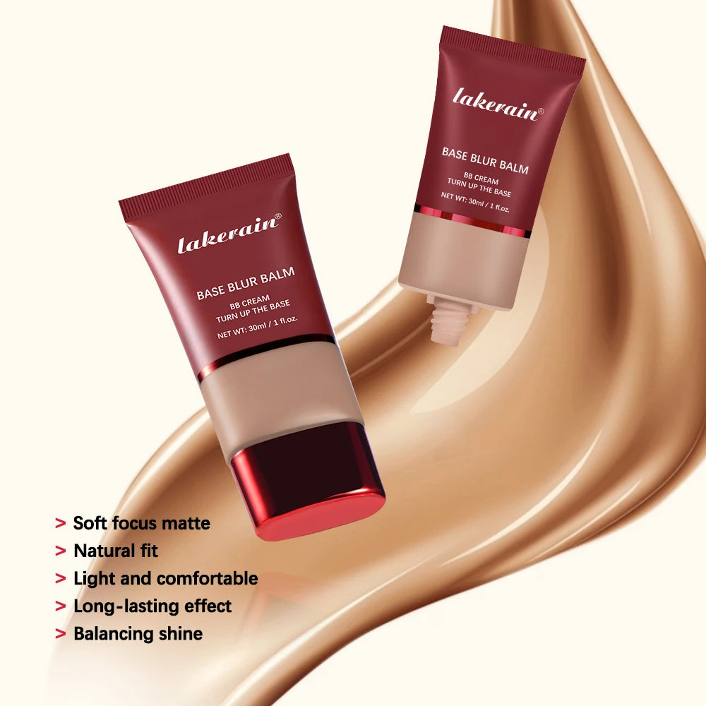 Base Blurring Foundation 5Colors Long Lasting 24H Control Oil Smooth Matte Balancing Shine Base Bronze Cosmetics Makeup - AliExpress 66