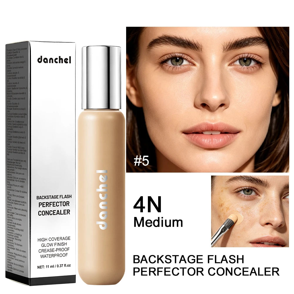8 Shade Full Coverage Concealer Liquid Foundation Perfector Concealer Makeup High Coverage Base Makeup Cushion Foundation Cream - AliExpress 66