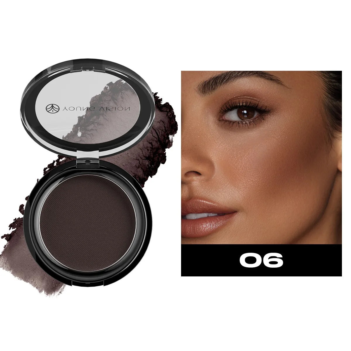 Dark Skin Matte Mineral Finishing Bronzer Contour Oil-control Long-lasting 5IN1 Hairline Concealer Nose Shadow Powder Palette - AliExpress 66