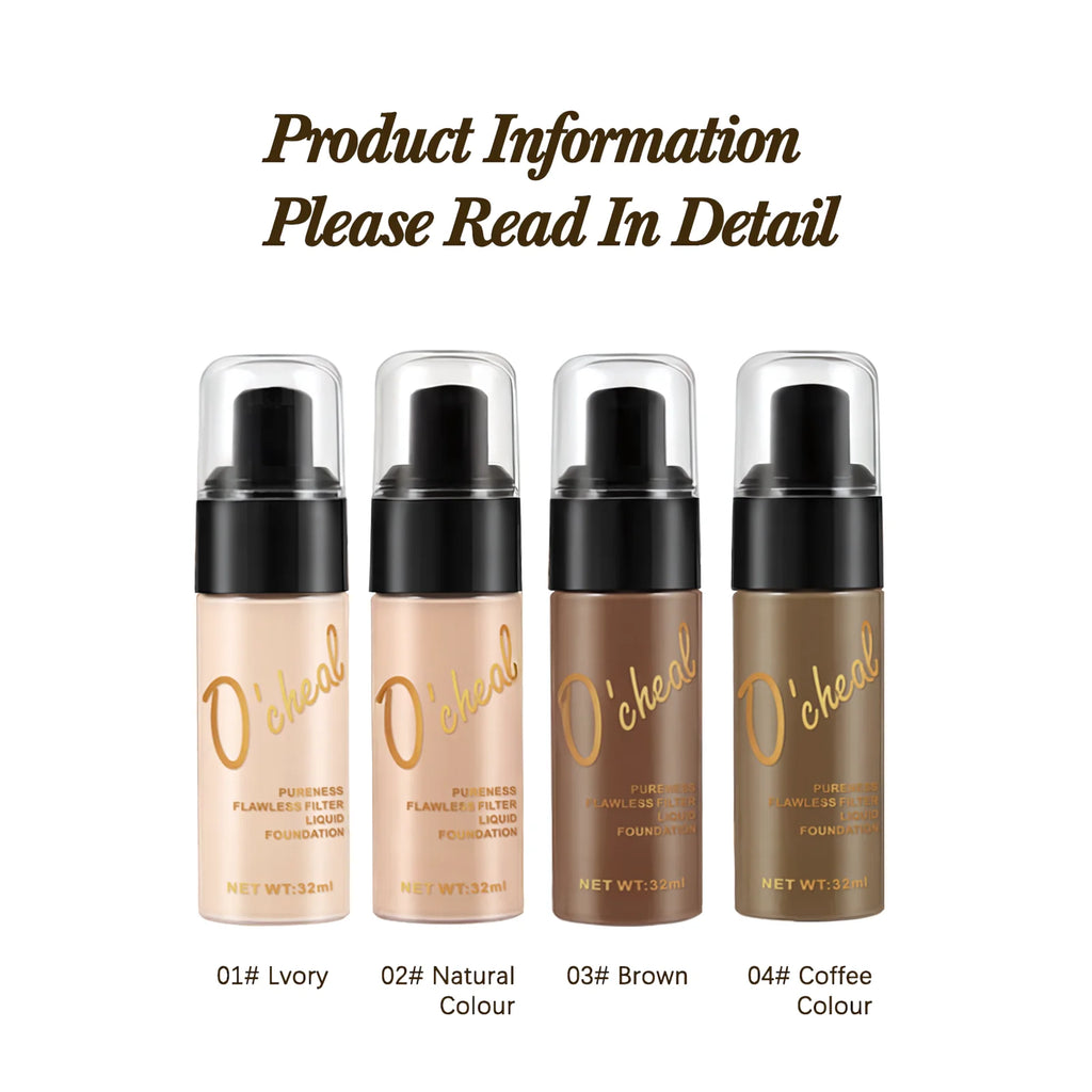 O'cheal Liquid Foundation Cream Oil-Control Matte BB Cream Concealer High Coverage Brighten Skin Waterproof Facial Cosmetics - AliExpress 66
