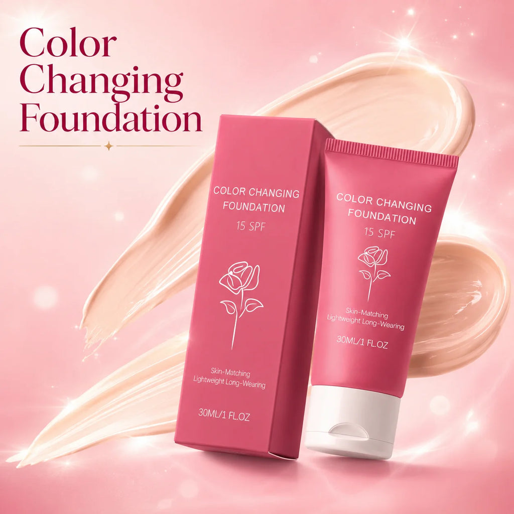 Korean Color Changing Foundation Liquid Automatically Adjusting Skin Tone Conceal Facial Skin Fine Flaw Daily Facial Makeup Base - AliExpress 66