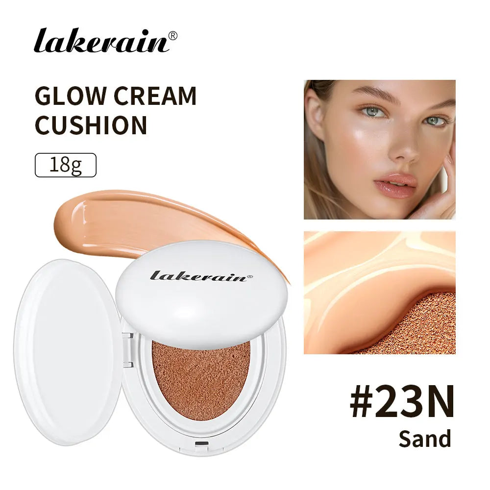 Semi-matte CC Cream Cushion Natural Concealer Whitening Long-lasting Creamy Texture Foundation Face Base Makeup Cosmetics - AliExpress 66