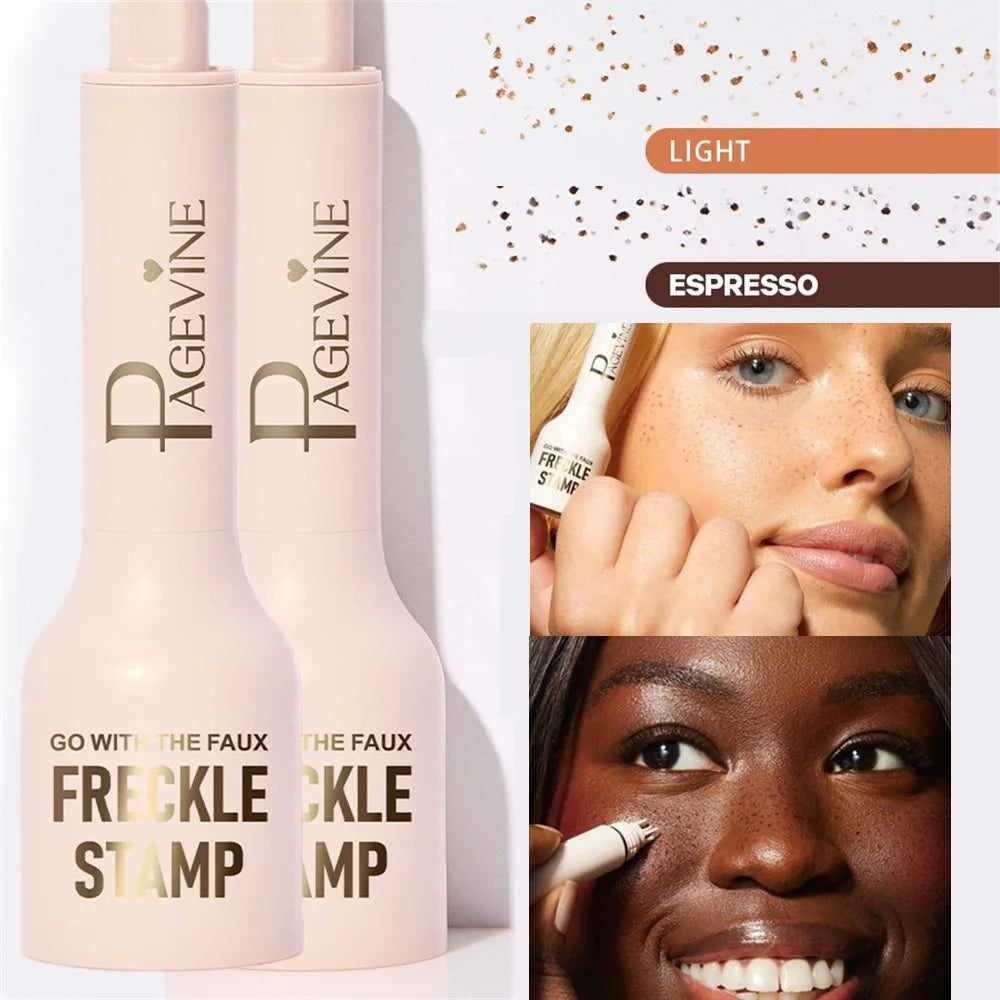 Facial Freckle Stamp Pencil,Natural Makeup for Freckles,Dark Spots, Moles,Waterproof,not easy to fade Concealer,Feminine Contour