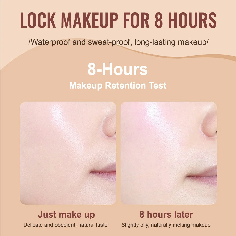 Mushroom Head Air Cushion BB Cream, Moisturizing Concealer Foundation, Brightening Natural Nude Makeup with Mushroom Puff - AliExpress 66