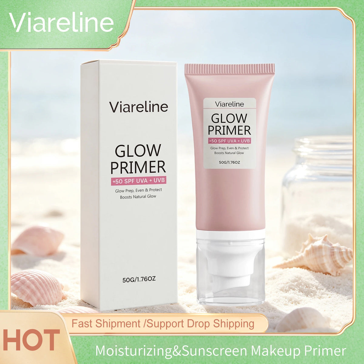 New Makeup Primer Cream Lasting Moisturize Refreshing Make Up Base Cosmetics All Skin Types Korea Lightweight Oil-Control Primer