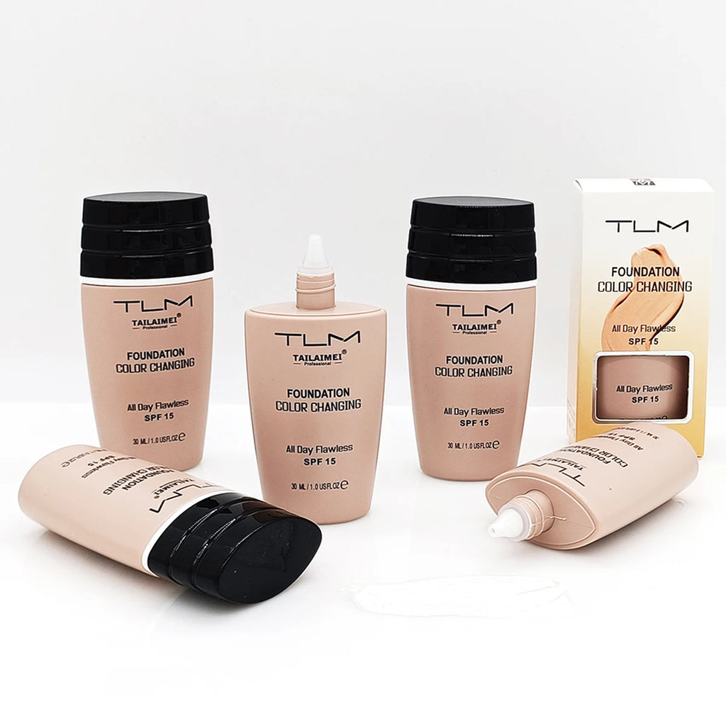 TAILAIMEI Foundation, Color Changing Formula, SPF15 Protection, Lightweight, Long-Lasting Makeup - AliExpress 66
