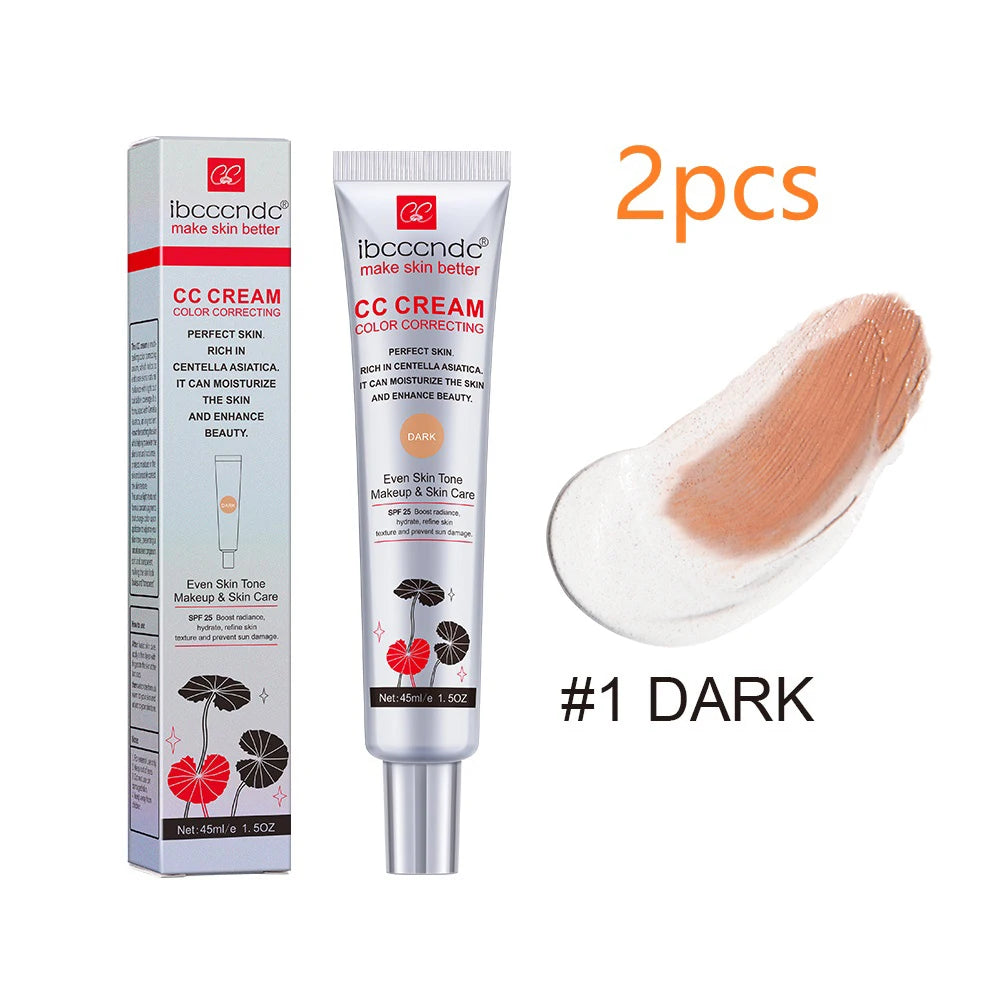 CC Cream for Face Concealer Makeup Foundation Concealer Full Coverage Cosmetics Base Female Cc Moisture erborian - AliExpress 66