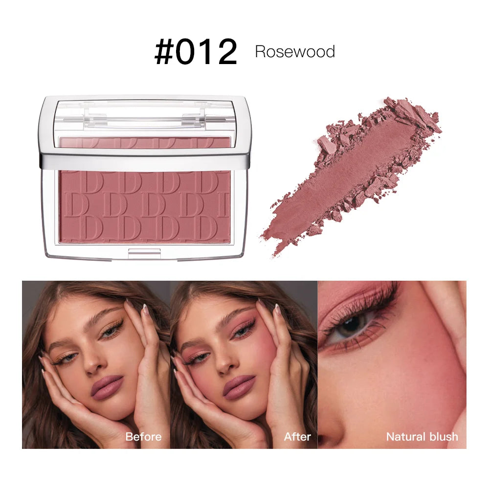 Matte Peach Blush Palette Natural Contouring 5 Shades