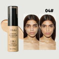 New Waterproof Liquid Foundation Oil-Control Matte Face Foundation Cream Sweat Proof Natural Foundation Concealer Cream