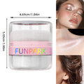 1PC Highlighter Powder Brightens the Face,with Puff of Highlight and Shadow on the Face or Body White Silver Korean Makeup Gits - AliExpress 66