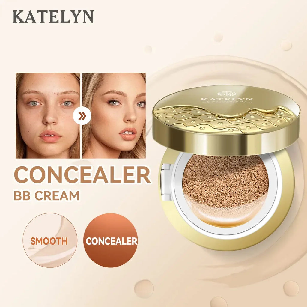 KATALYN Whitening BB Cream Foundation Cream for Face Makeup Concealer Air Cushion for Girl Make Up Facial Beauty