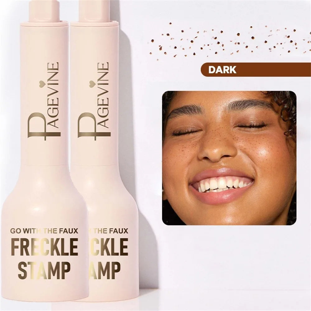 Facial Freckle Stamp Pencil,Natural Makeup for Freckles,Dark Spots, Moles,Waterproof,not easy to fade Concealer,Feminine Contour