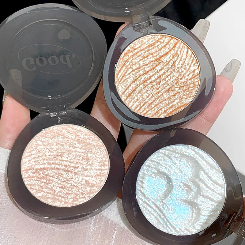 Potato Mud Texture Highlighter Makeup,Diamond Glitter Shimmer Pearlescent Portable Highlight Powder For Face Nose Eye Makeup - AliExpress 66