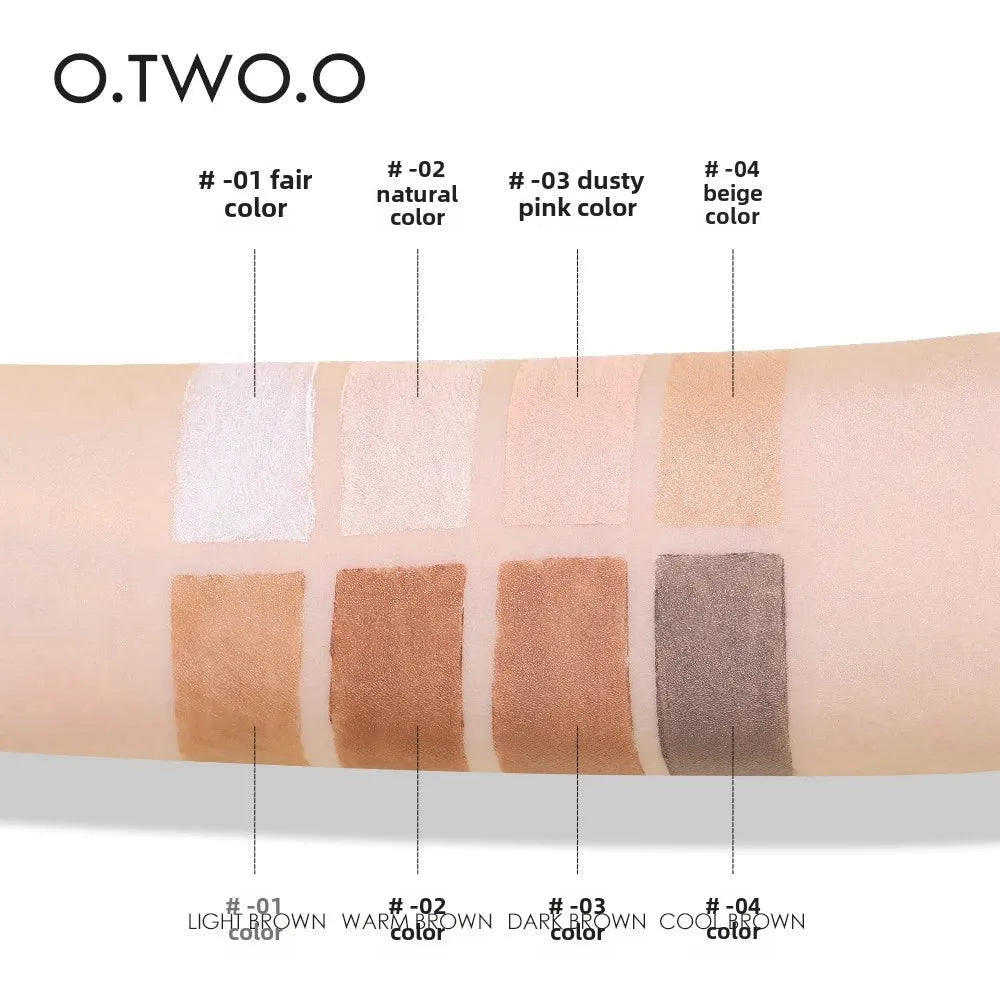O.TWO.O Double Head Contour Concealer Stick Waterproof Matte Finish Brighten Highlighters Contouring Pen For Face Makeup - AliExpress 66
