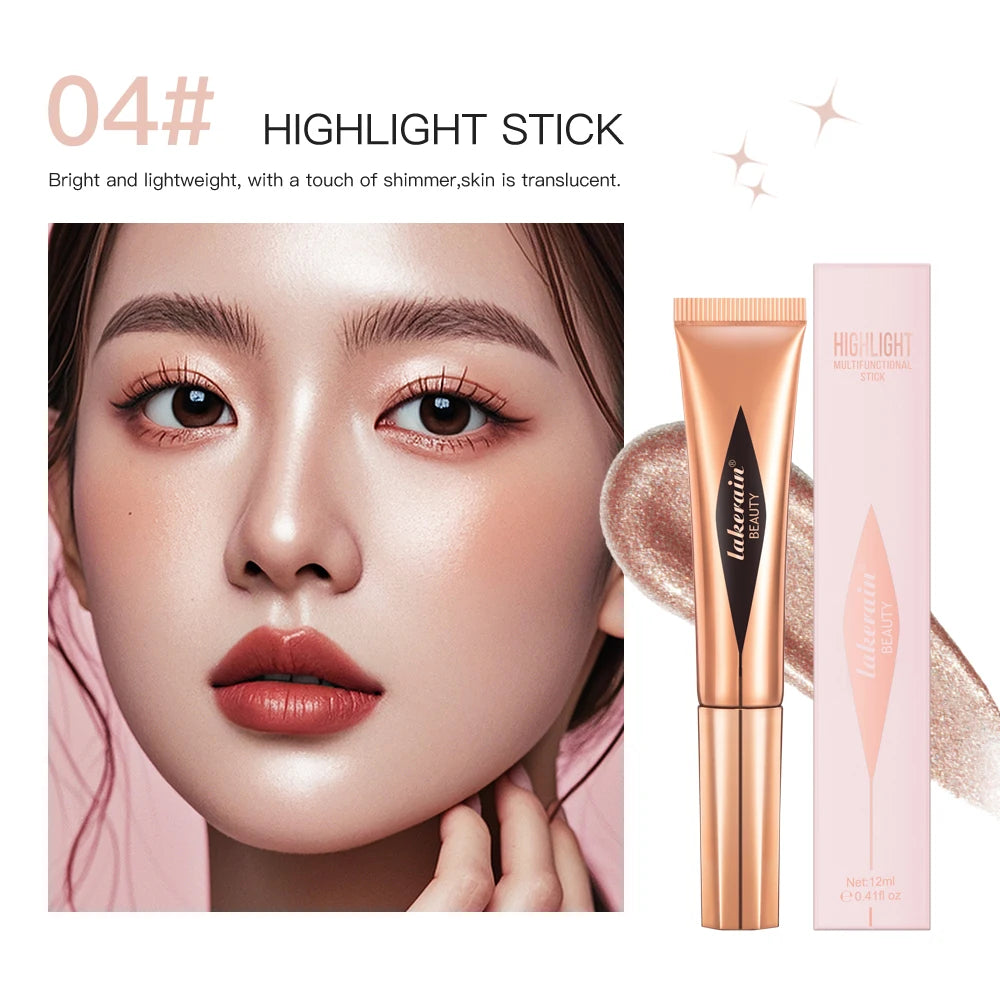 Multi-use Stick Bronzer Blusher Beauty Highlighter Blush Liquid Face Bronzer Natural Contouring Wand Stick Applicator Makeup - AliExpress 66