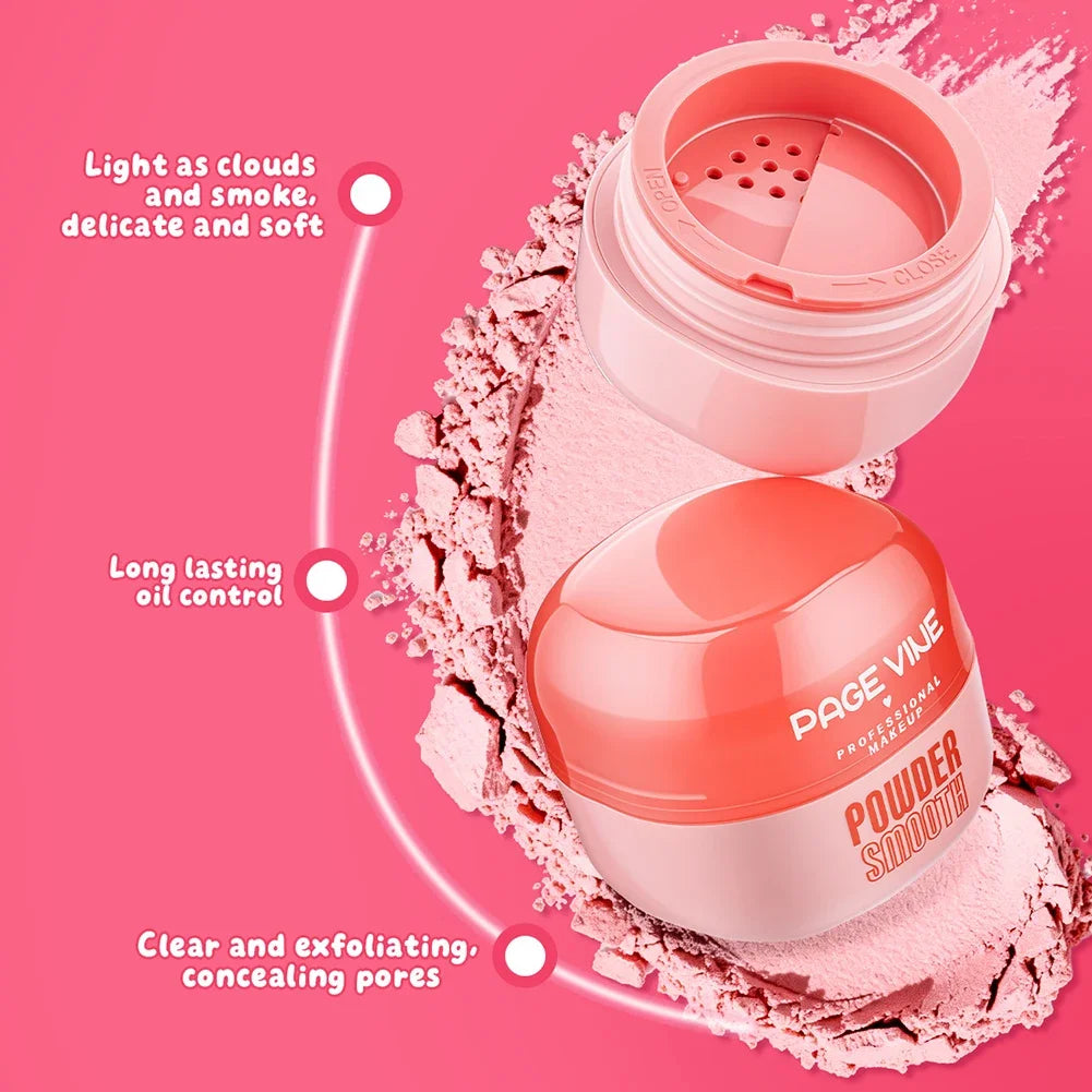 Natural Shade Waterproof Setting Powder Oil Control Matte Loose Powder Smooth Long Lasting Face Cosmetic for Women - AliExpress 66