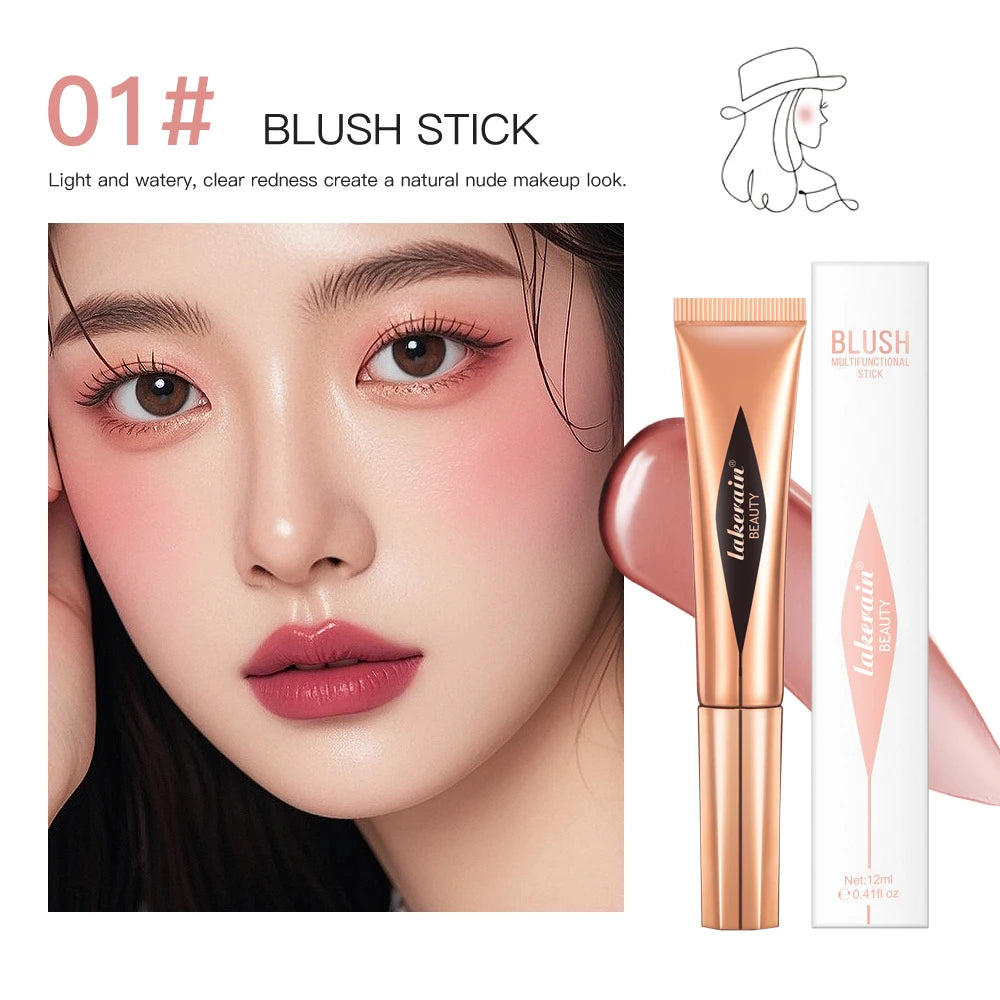 Multi-use Stick Bronzer Blusher Beauty Highlighter Blush Liquid Face Bronzer Natural Contouring Wand Stick Applicator Makeup - AliExpress 66