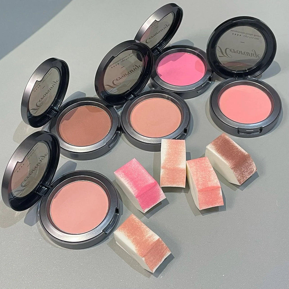 Herorange Single Blush Low Saturation Matte Finish Dual Use Blush Contour for Daily Bare Face Makeup - AliExpress 66