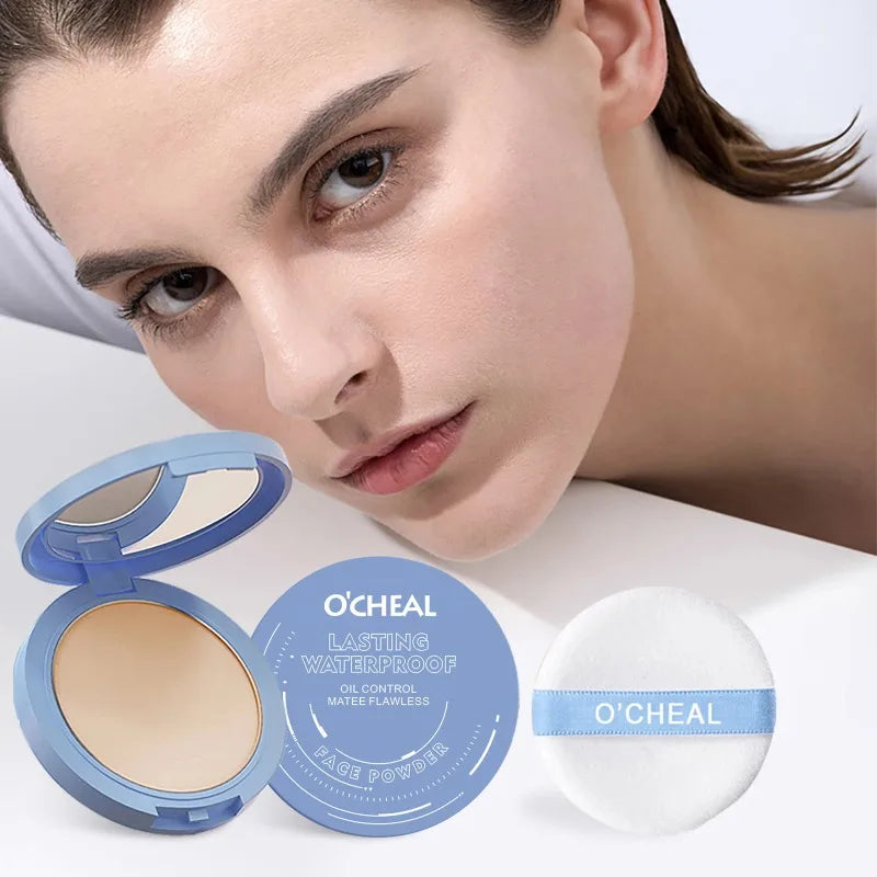 Concealer Setting Powder Compact Multi-Color Natural Drying Oil-Controlling Long-Lasting Waterproof Face Full Coverage Makeup - AliExpress 66