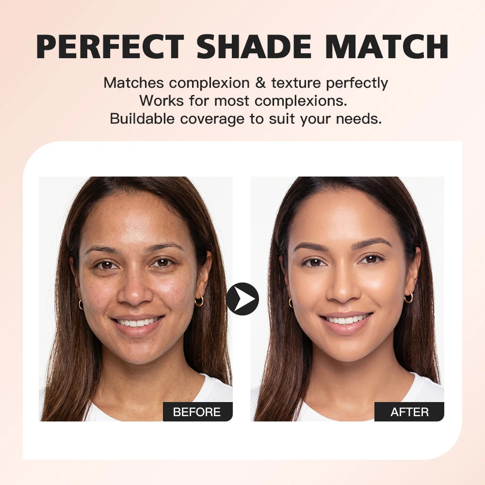 Color Changing Liquid Foundation Deep Hydration Brighten Even Skin Tone Natural Matte Finish Makeup Effect Concealer Foundation - AliExpress 66