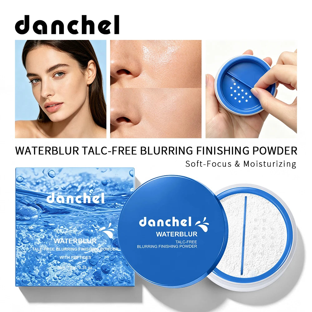 Soft Focus Talc Free Setting Powder Smooth Refined Even Skin Long Lasting Moisturizing Water Blur Hides Pores Setting Powder