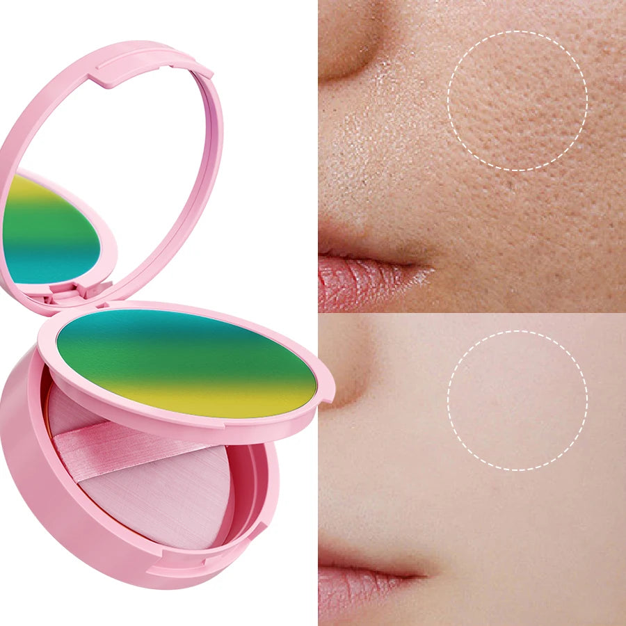 6 colors natural face finishing powder oil-controlling contouring powder Cream Korean Makeup Matte Flawless Setting Cosmetic - AliExpress 66