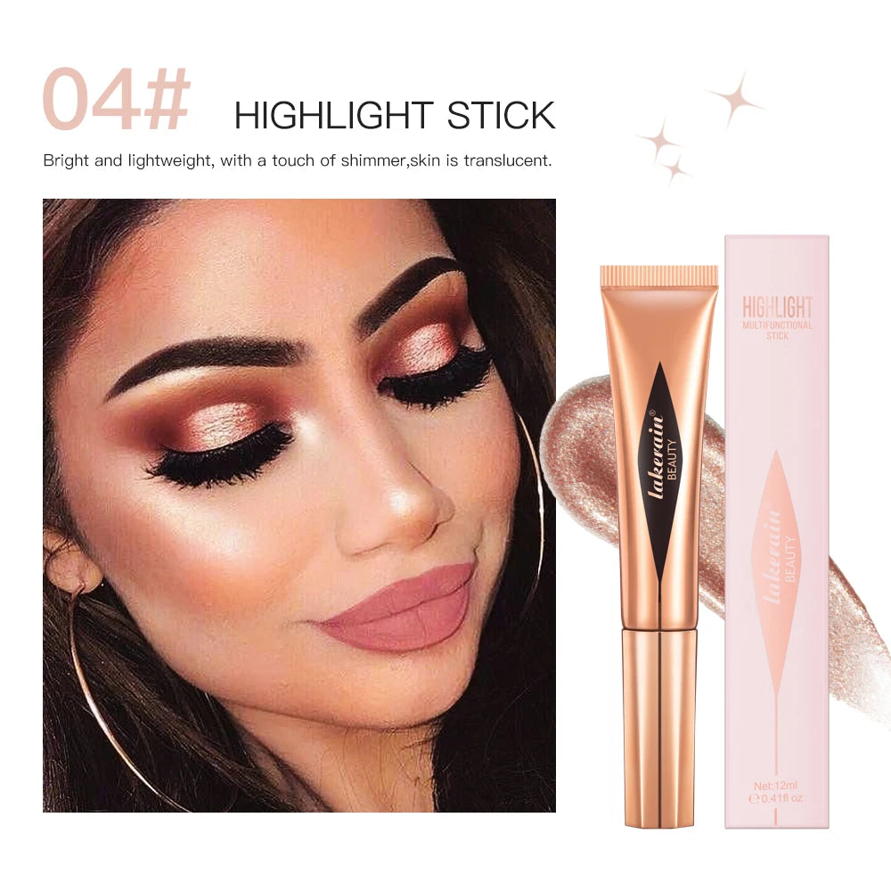 Multi-use Stick Bronzer Blusher Beauty Highlighter Blush Liquid Face Bronzer Natural Contouring Wand Stick Applicator Makeup - AliExpress 66