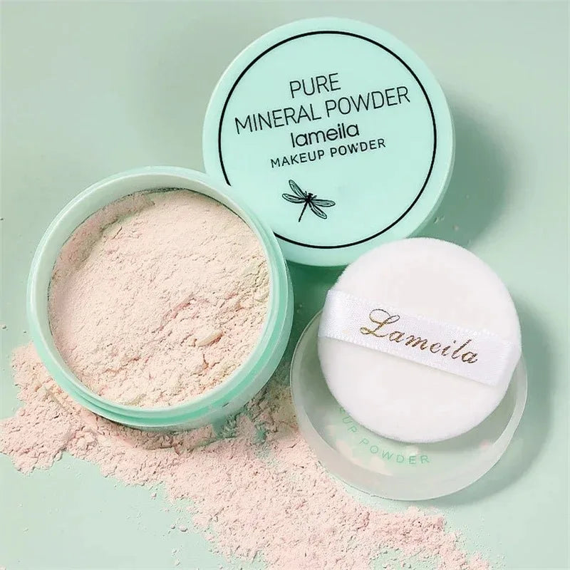 3 Colors Makeup Loose Powder Professional Oil-control Waterproof Natural Face Finishing Powder Long Lasting Matte Setting Powder - AliExpress 66