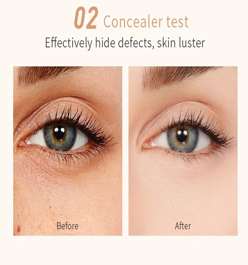 Full Coverage Lightweight Foundation Stick Contour Face Makeup Lasting Nude Foundation Base Hide Blemish Bronzer - AliExpress 66