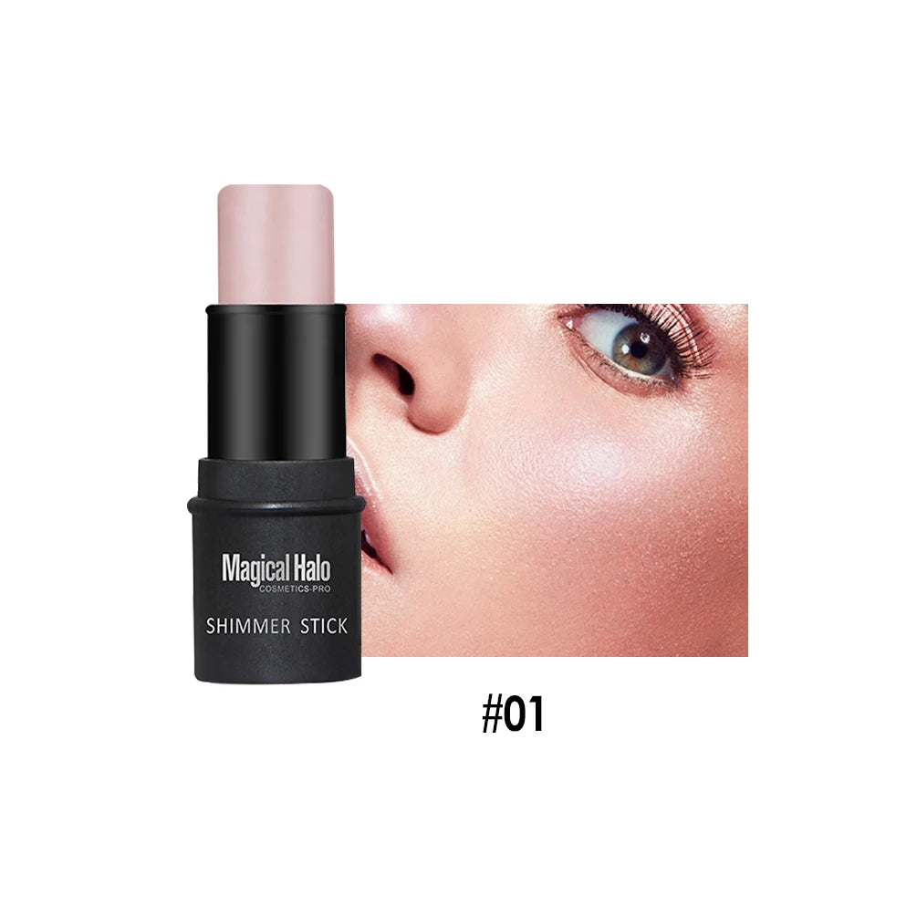 2 Colors Highlighter For Face Makeup Brighten Highlighter Stick Face Contour Bronzer Shimmer Illuminator Stick Cosmetic Tools - AliExpress 66