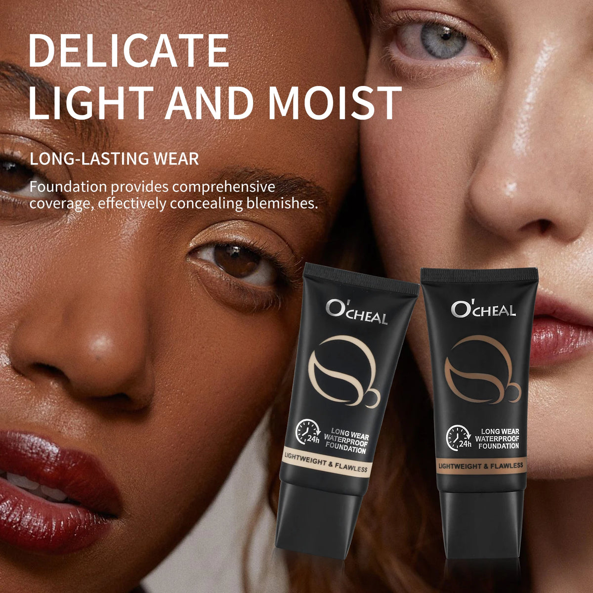 Ocheal 60g Full Coverage Foundation Cream Bronze Long Lasting Face Care Matte Sheer Liquid Concealer Contouring Makeup Cosmetics - AliExpress 66