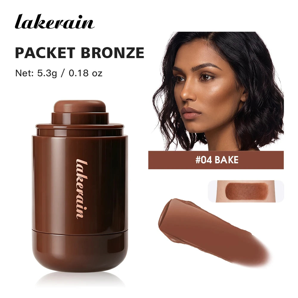 Cream Bronzer Stick 3D Face Contour Highlighter Brightening Smooth Sculpt Makeup Long-Lasting Blendable For All Skin Tones - AliExpress 66