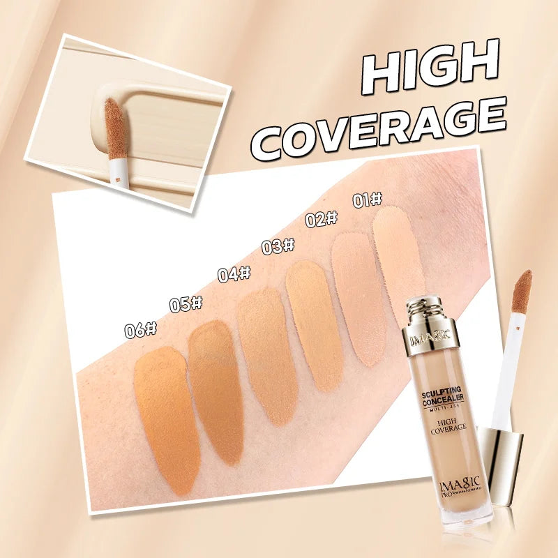 IMAGIC Matte Liquid Concealer Flawless Face Concealer Long Lasting Full Coverage Concealer Foundation Long Lasting 8.8ml - AliExpress 66