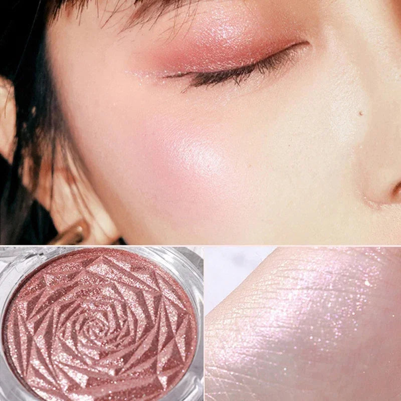 6 Colors Diamond Highlighter Powder Palette Glitter Face Contour Brighten Makeup Shimmer Ultra-concentrated Illuminate Cosmetic - AliExpress 66