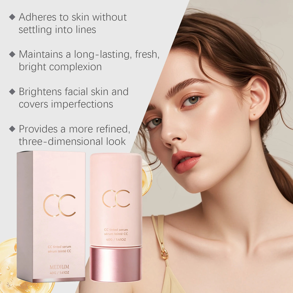 Natural Tone Tinted Cream - Lightweight, Blendable Formula for Even Skin Tone, Hydrating Finish and Effortless No-Makeup Look