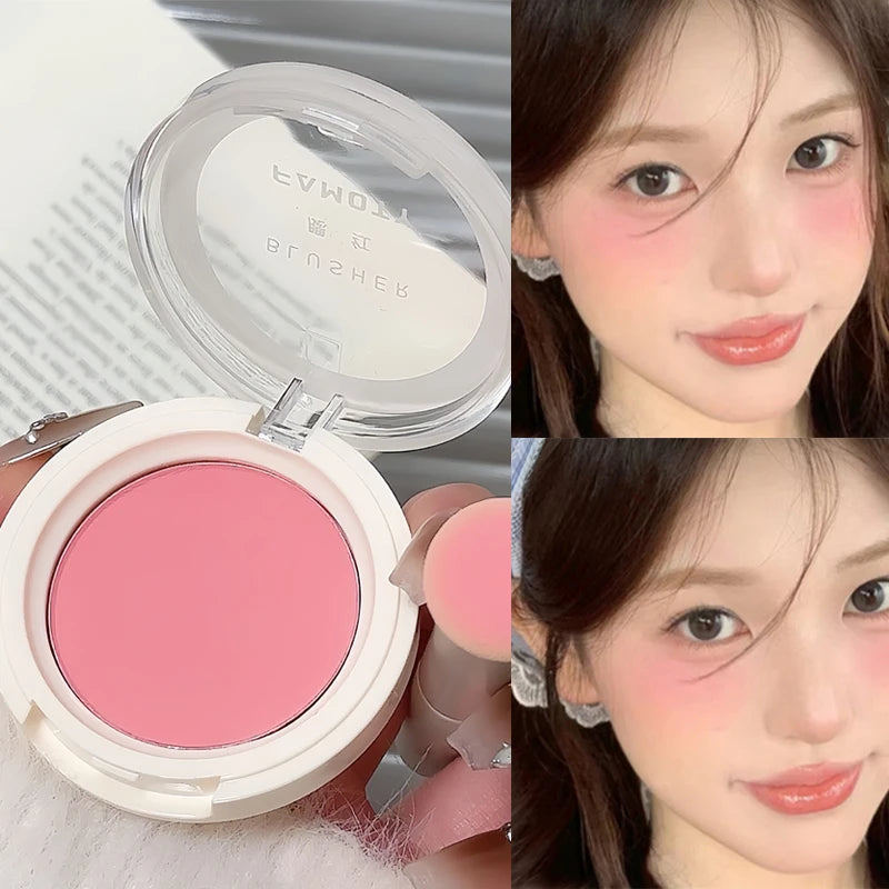 Monochrome Milk Peach Face Blush Pallete Mineral Pigment Cheek Blusher Powder Makeup Professional Contour Shadow Pink Blusher - AliExpress 66