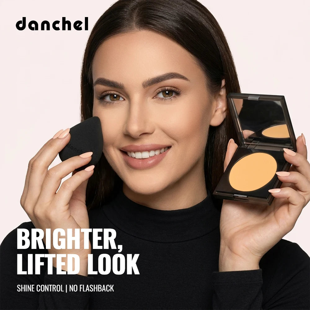 Pressed Brightening & Setting Powder 12h Oil Control Flawless Blurred Skin Brighten Lift Mild Formula Concealer Setting Powder - AliExpress 66