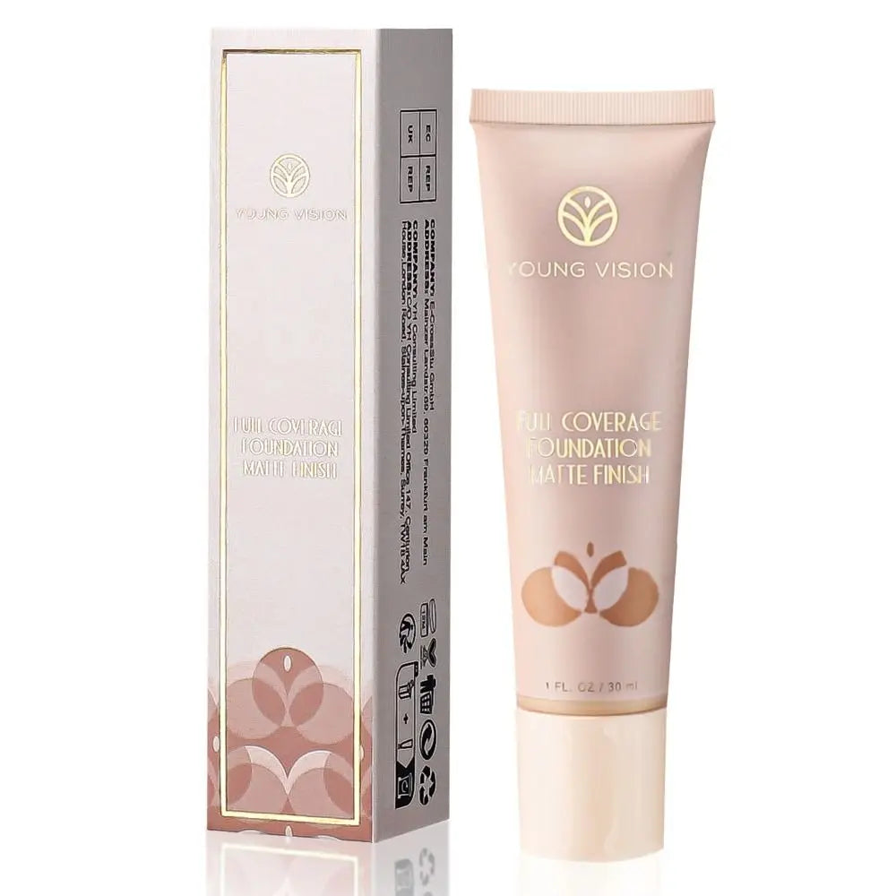 30ml Professional Matte Liquid Foundation Waterproof Long Lasting Face Concealer Full Coverage Foundation Cream Women Makeup - AliExpress 66
