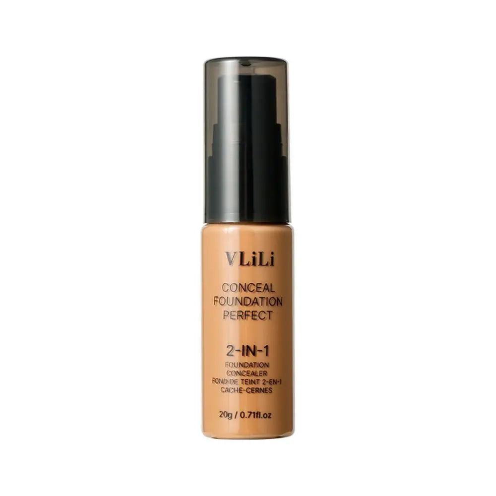 New Waterproof Liquid Foundation Oil-Control Matte Face Foundation Cream Sweat Proof Natural Foundation Concealer Cream