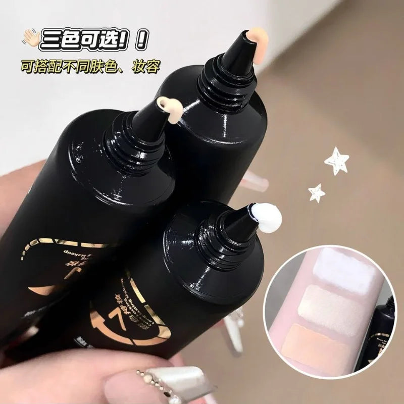 White Liquid Foundation for Halloween Goth Makeup Waterproof Full Coverage White Foundation Cosplay High Concealer Face Paint - AliExpress 66