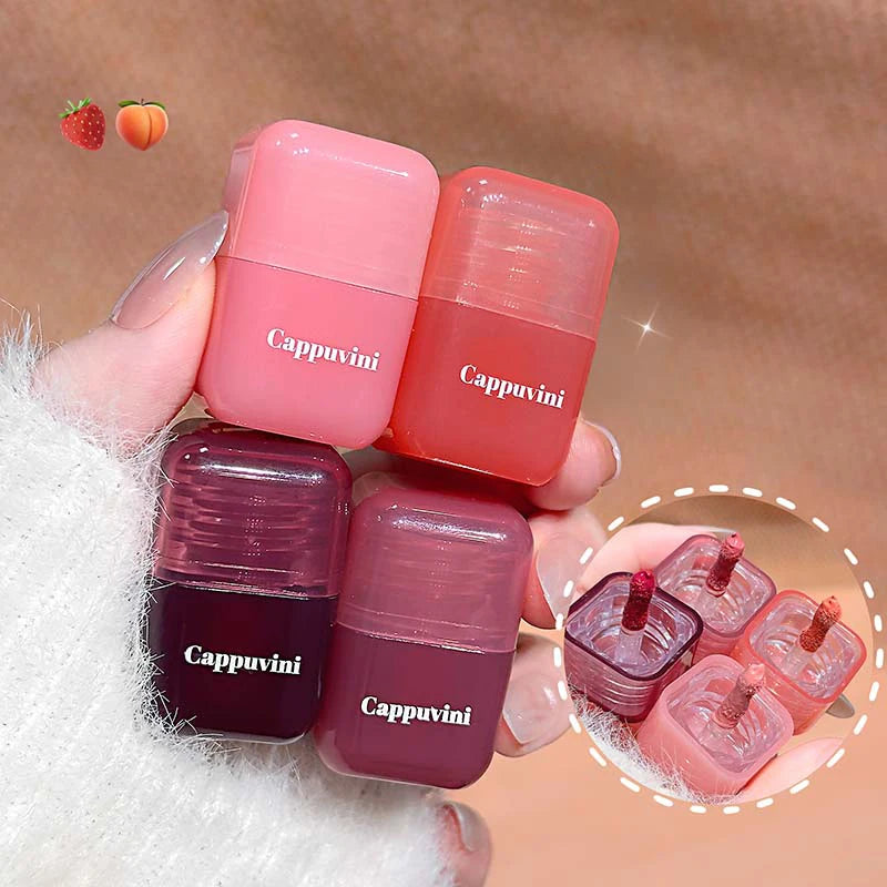Mini Mirror Moisturizing Monochrome Liquid Blusher Brighten Natural Rouge Face Makeup Peach Blush Liquid Lip & Cheek Dual-use - AliExpress 66