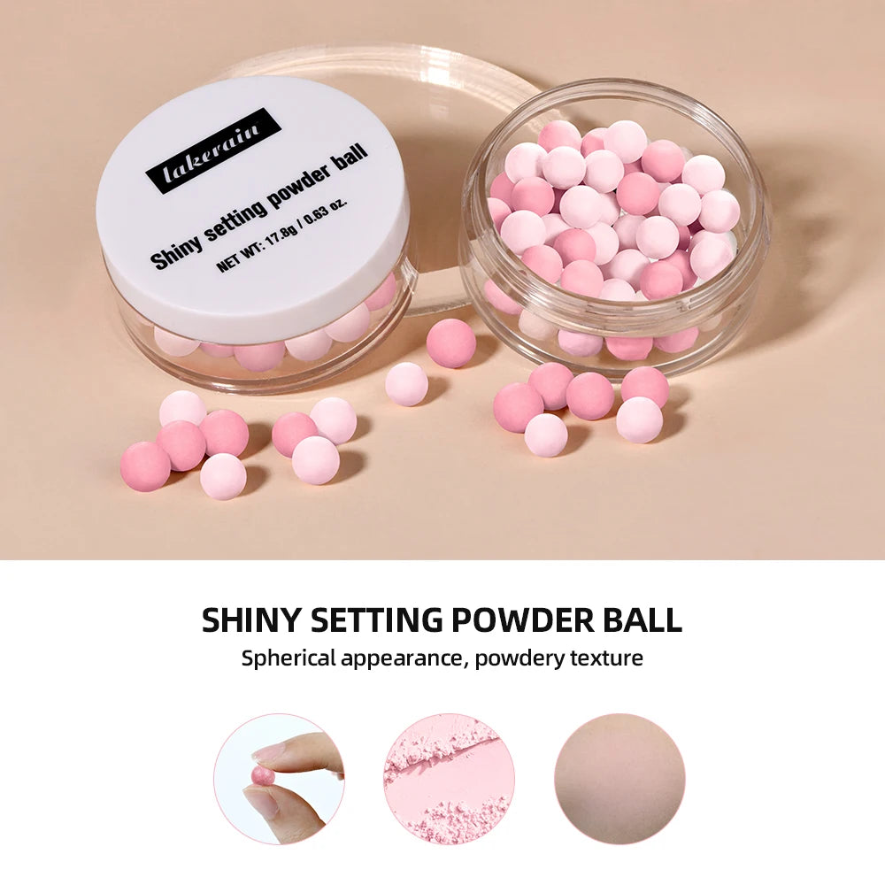 Pearl Ball Setting Powder Ball Face Ball Powder Matte Translucent Setting Powder Cosmetics Oil-control Velvety Lasting Makeup - AliExpress 66