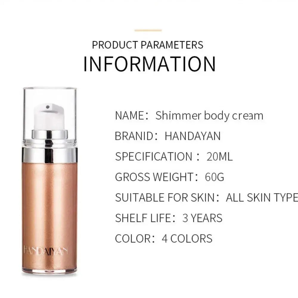 Long Lasting Liquid Highlighter Makeup Cream For Face Body Shimmer Glow Smooth Shine Cosmetics Foundation Enhancer - AliExpress 66