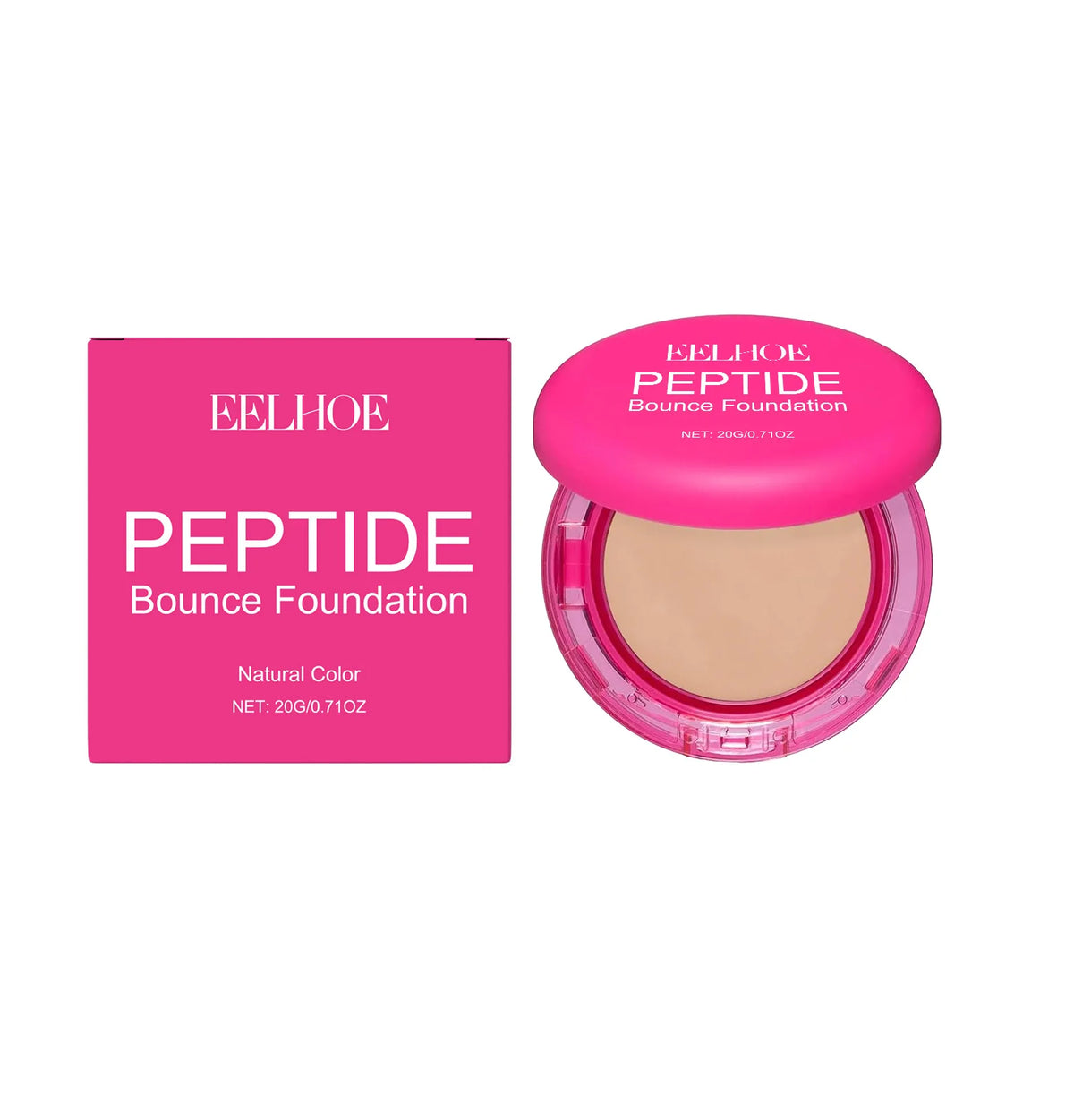 EELHOE Peptide Bounce Balm Foundation Matte Waterproof Sweatproof Oil Control Antioxidant Full Coverage Foundation Makeup Cream - AliExpress 66
