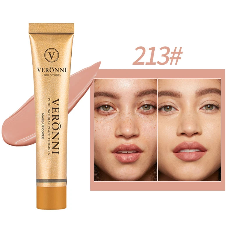 14 Color Concealer with a Flexible Concealer Moisturizing Liquid Foundation to Cover Dark Circles Tear Trough Nasolabial Folds a - AliExpress 66